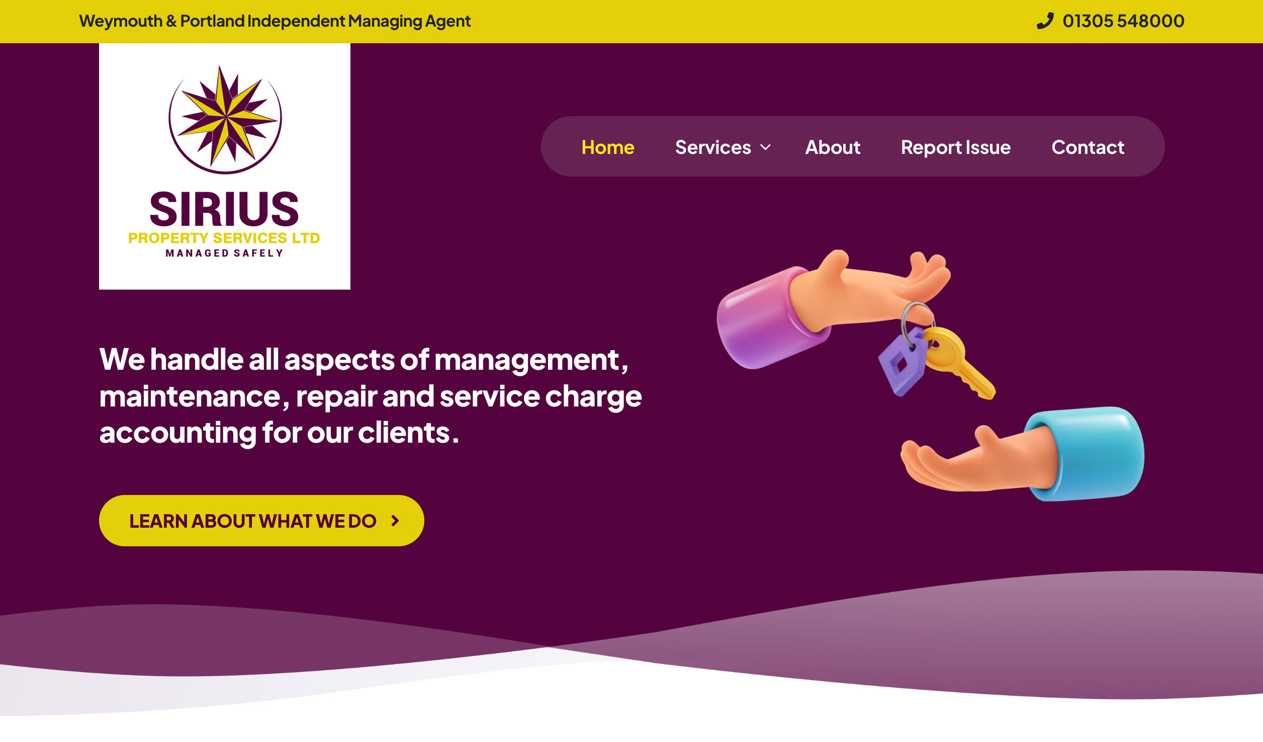 Sirius Property Services screenshot JPEG